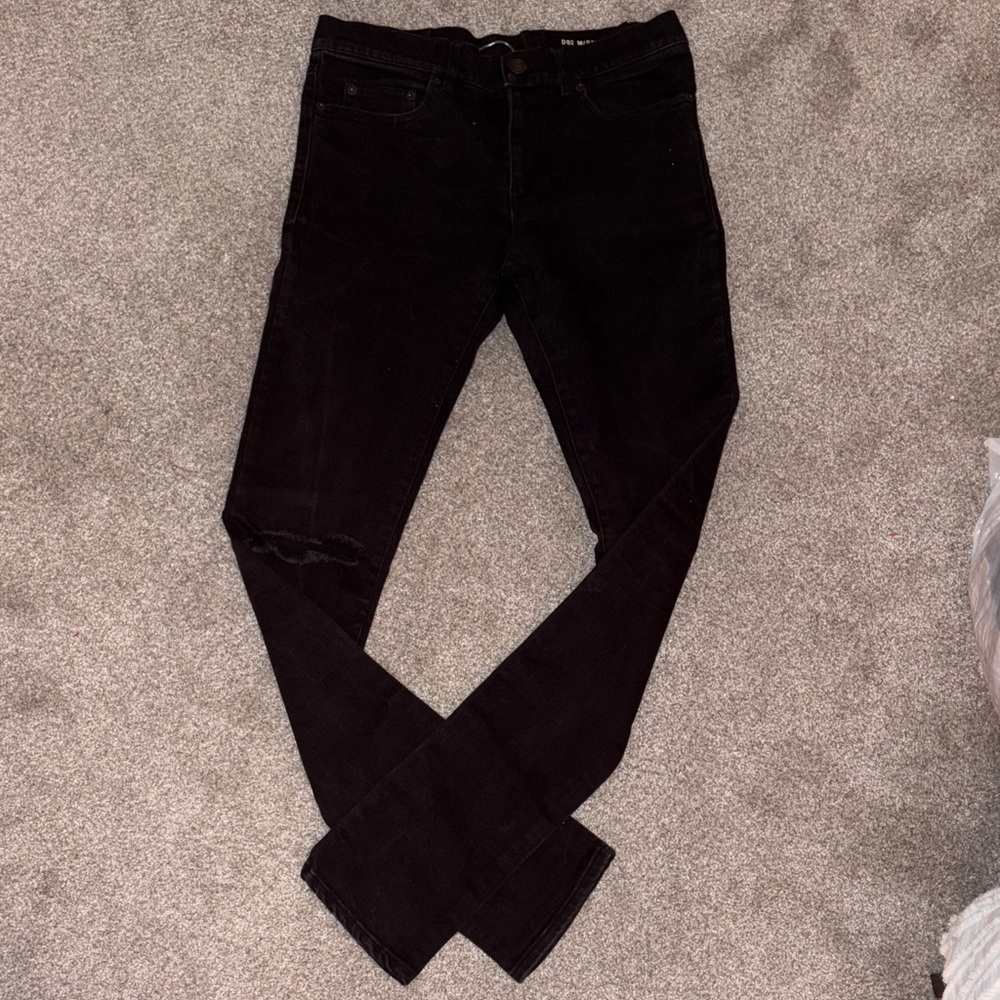 Saint Laurent Black Denim Jeans